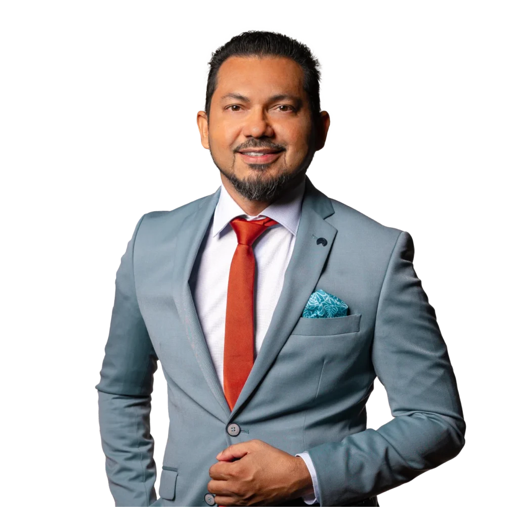 dr rizal abu bakar in a suit